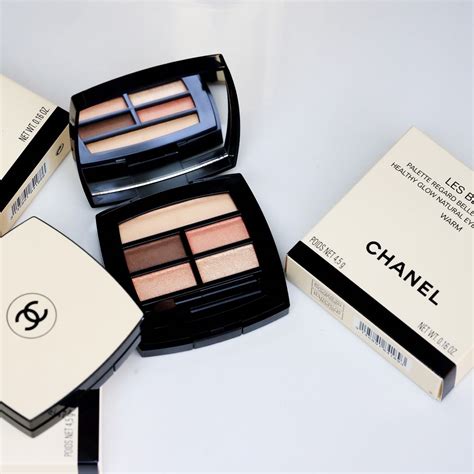 chanel eye palette warm|Chanel les beiges eyeshadow palette.